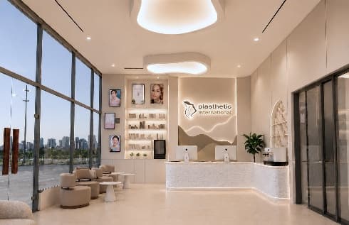 Design Interior Lobby Klinik Plasthetic International